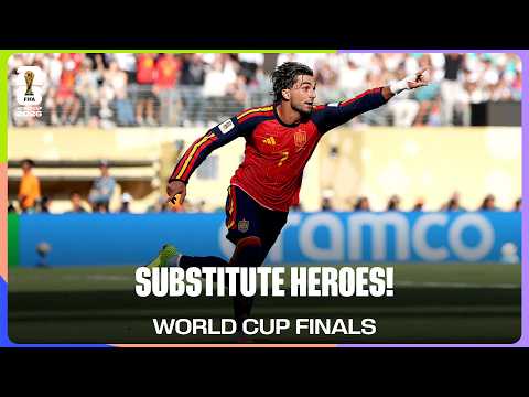 Goals From Substitutes | FIFA World Cup Finals
