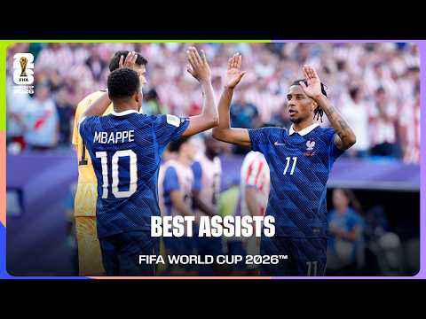 Best Assists | FIFA World Cup 2026™ | Olise, Ziko & More