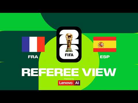 Spain beats France to reach Final | Ref's POV | Powered by Lenovo