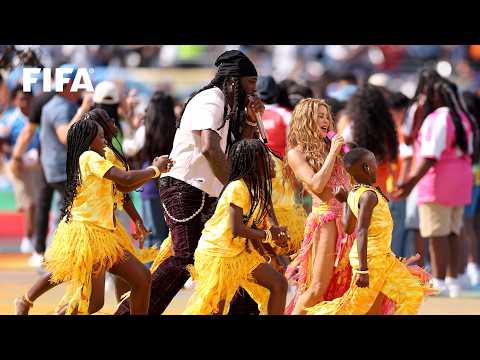 Shakira, Burna Boy &amp; Triplets Ghetto Kids | Final Halftime Show | Full Performance