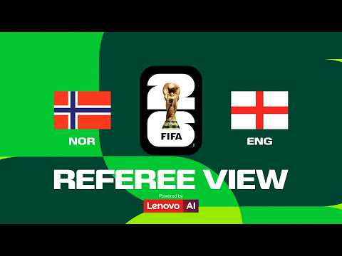 England Battles Back to Beat Norway | Ref's POV | Powered by Lenovo