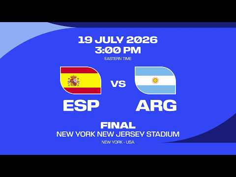 Statistical Preview | Spain v Argentina | FIFA World Cup 2026™ FINAL