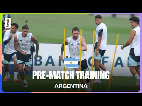 Argentina Train Before Spain | FIFA World Cup 2026™