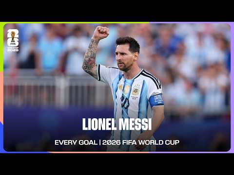 Lionel Messi | All Goals | FIFA World Cup 2026™